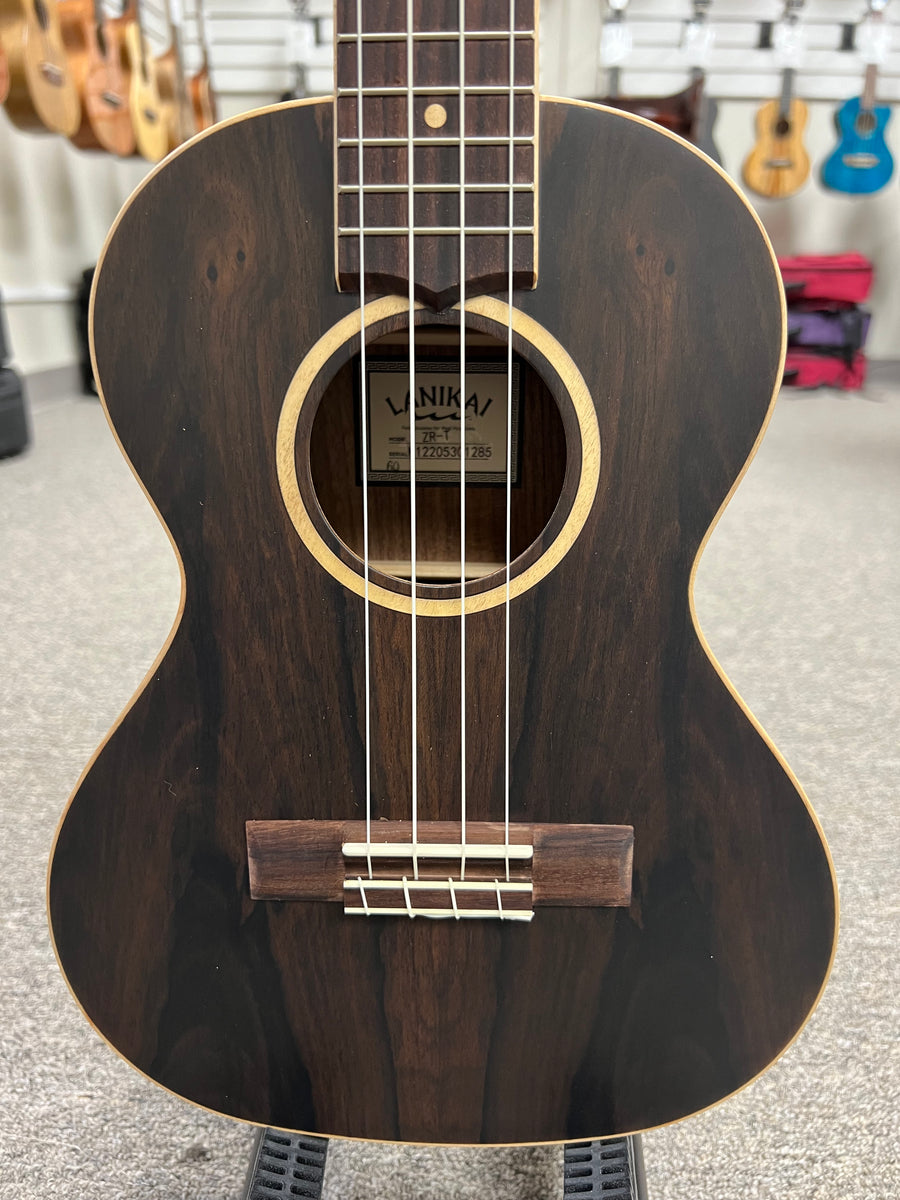 Lanikai ZR-T Ziricote Tenor Ukulele w/Case