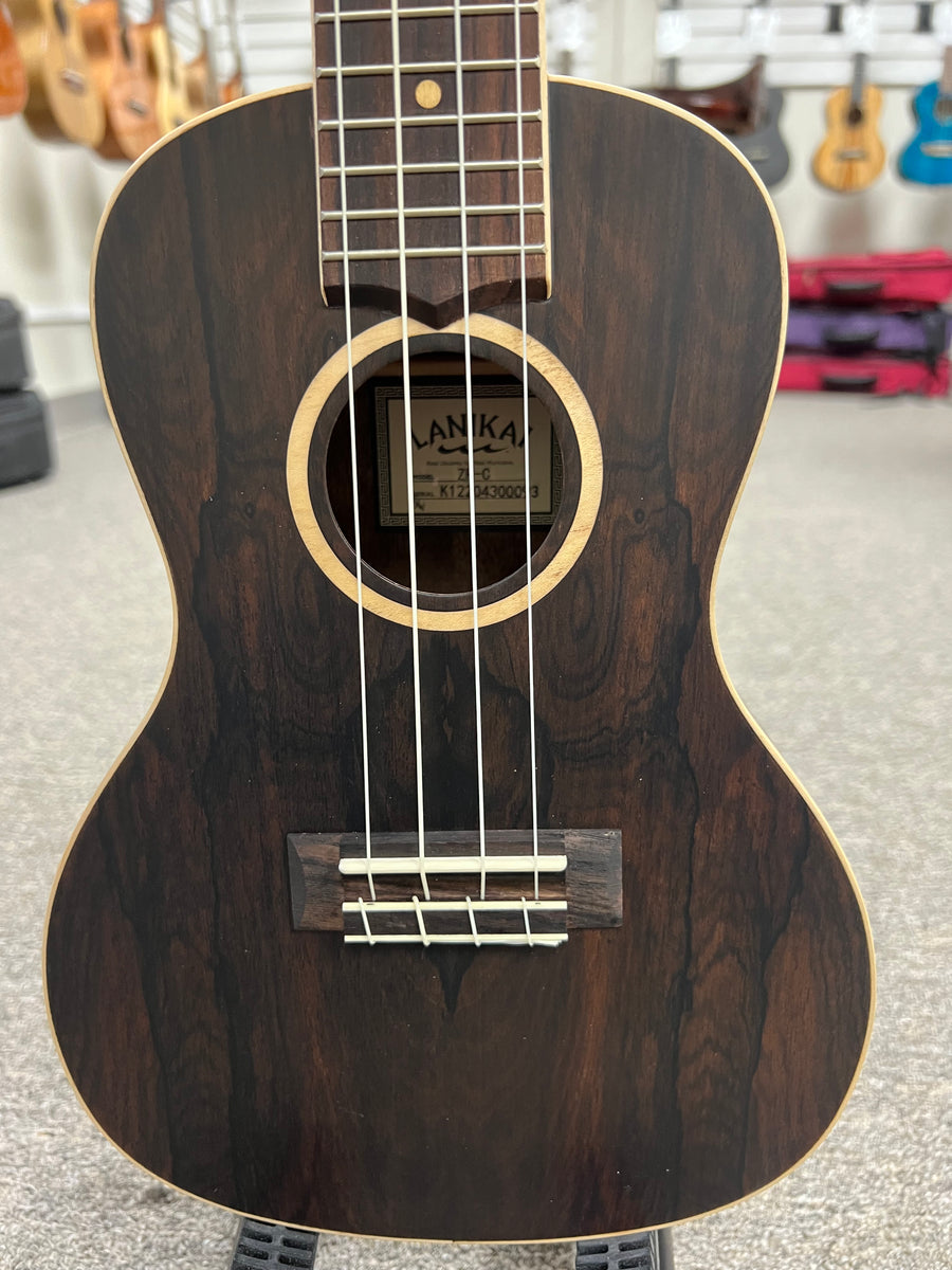 Lanikai ZR-C Ziricote Concert Ukulele w/Case
