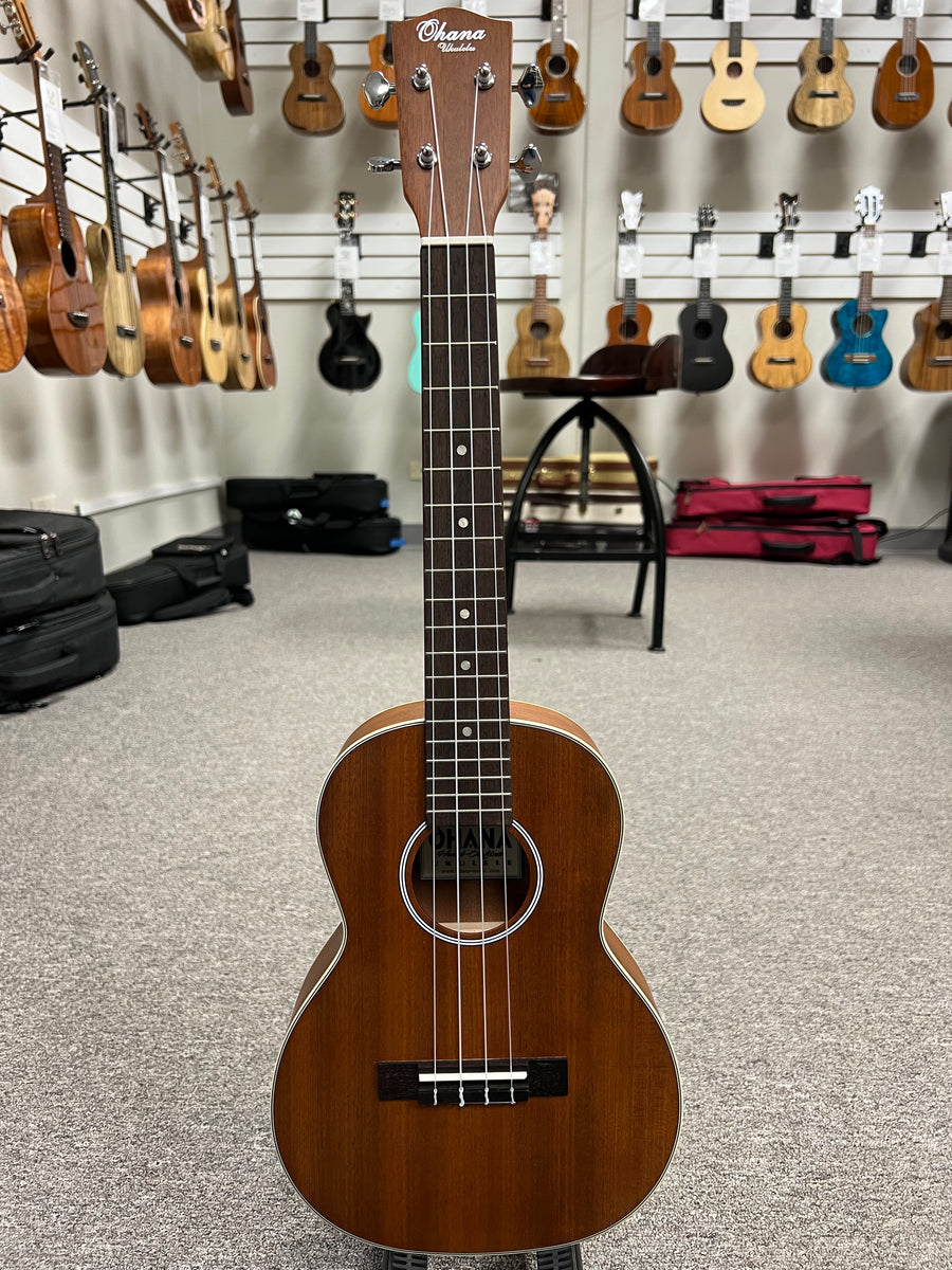 OHANA TK-20 Mahogany Tenor Ukulele - Solid Top