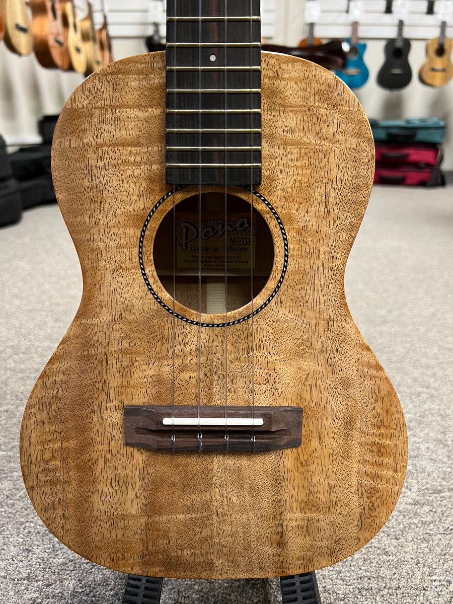 PONO MGTD Solid Mango Deluxe Tenor Ukulele