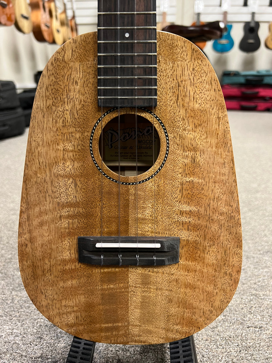 PONO MGCDP Solid Mango Pineapple Deluxe Concert Ukulele