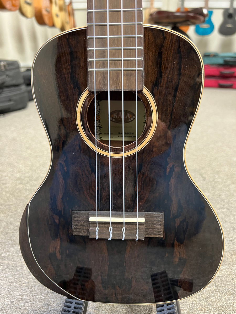その他 ROCKUBOT KALA KA-PX-ZCT-C Premier Exotic Ziricote Concert Ukulele