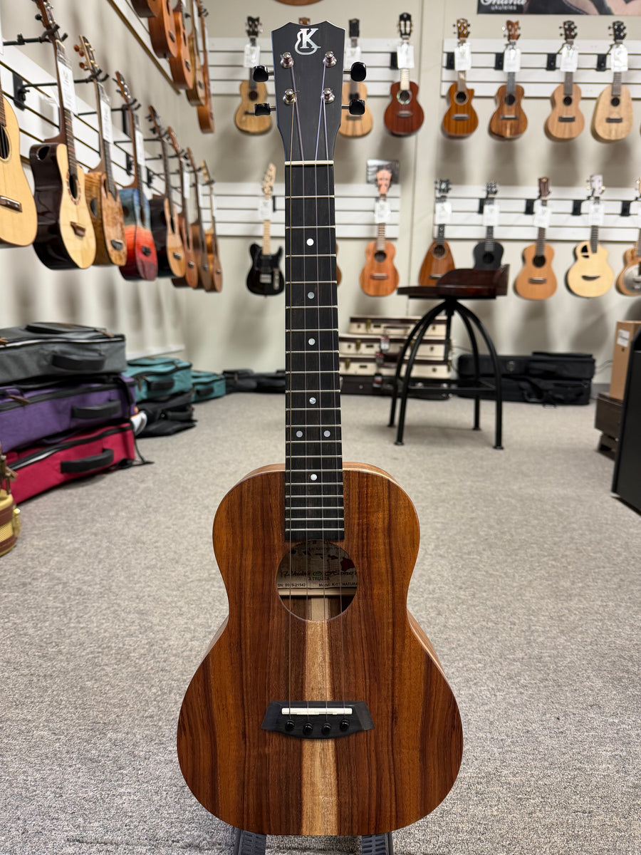 Kanile'a K1-T Solid Koa Tenor Ukulele w/Case - Natural Finish
