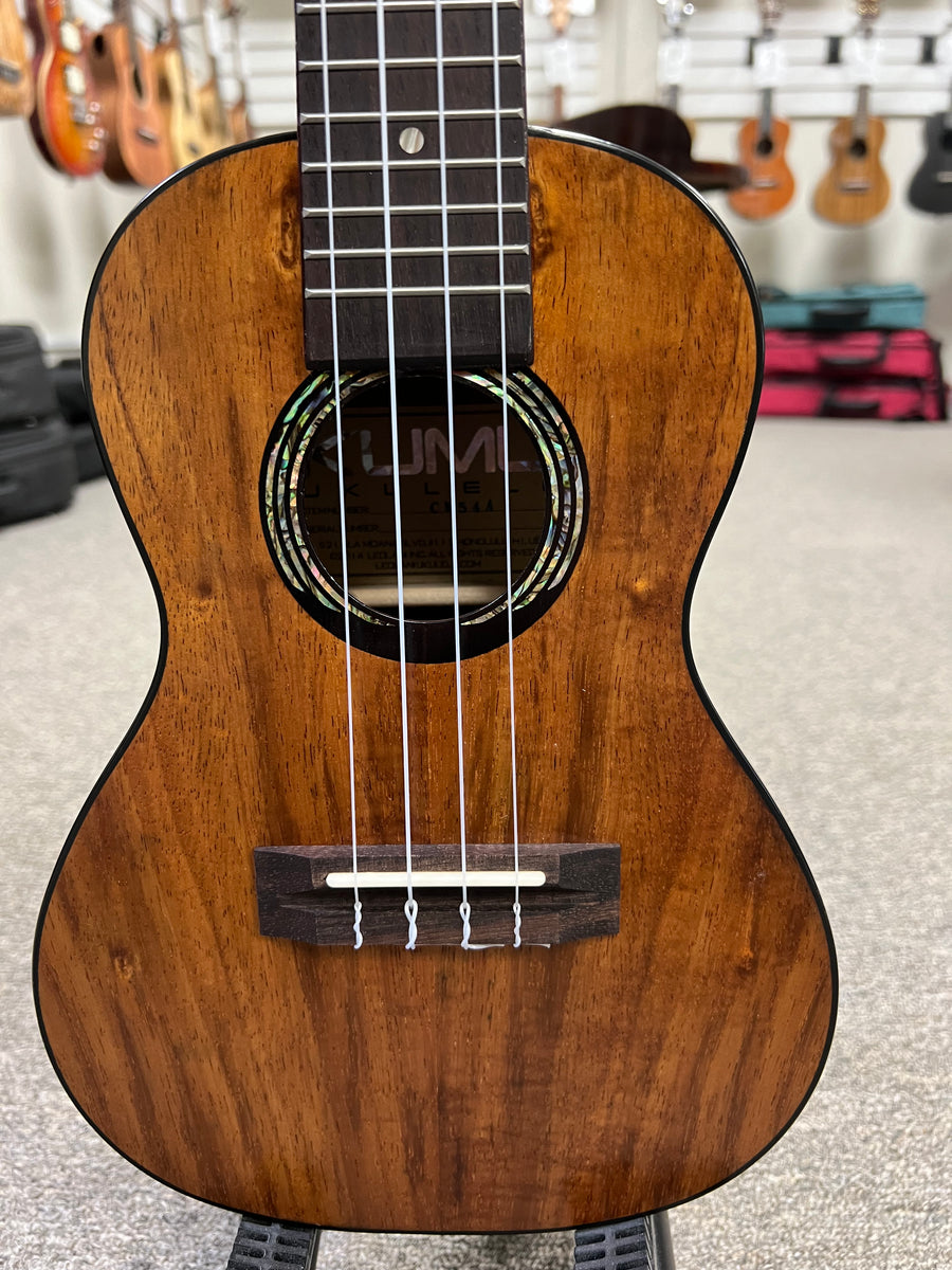 KUMU CM-54A Koa Concert Ukulele - Matte Finish - Aloha City Ukes