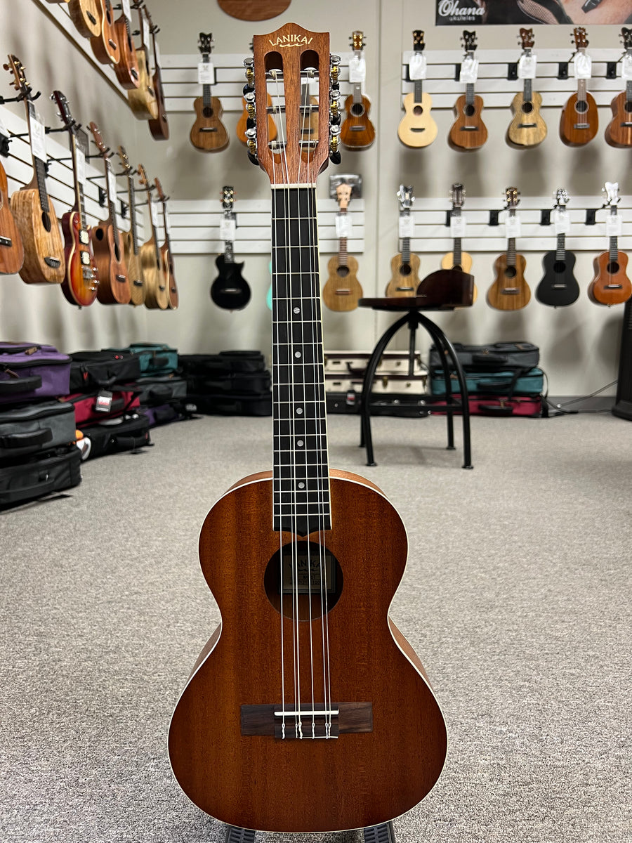 Lanikai MA-6T Mahogany 6 String Tenor Ukulele w/Case