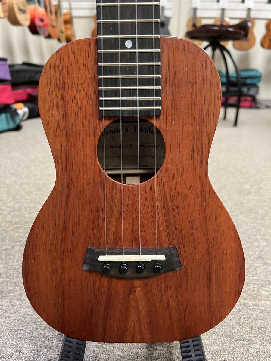 Kanile'a K1-C Natural Solid Koa Concert Ukulele w/Case - Made in