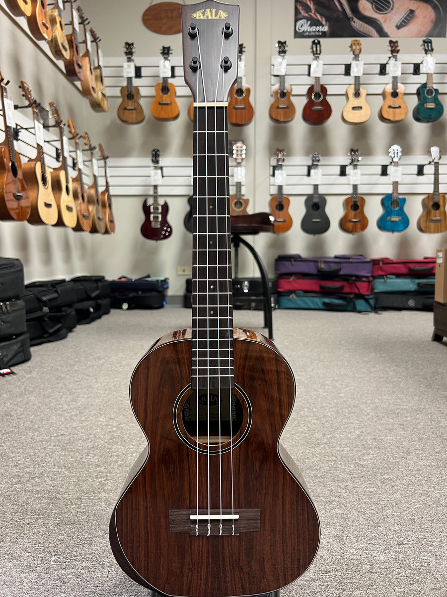 KALA KA-PX-MACA-T Premier Exotic Macawood Tenor Ukulele - Aloha