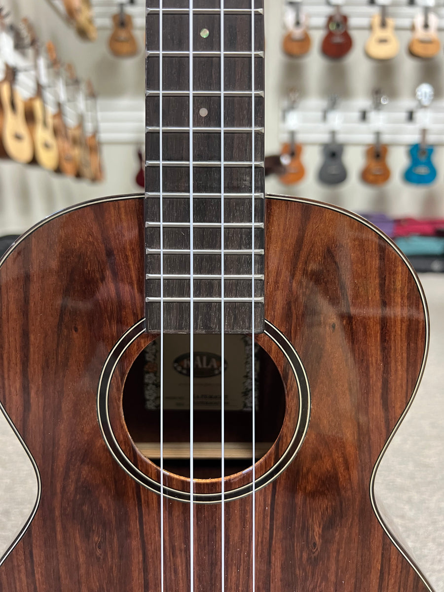 KALA KA-PX-MACA-T Premier Exotic Macawood Tenor Ukulele - Aloha