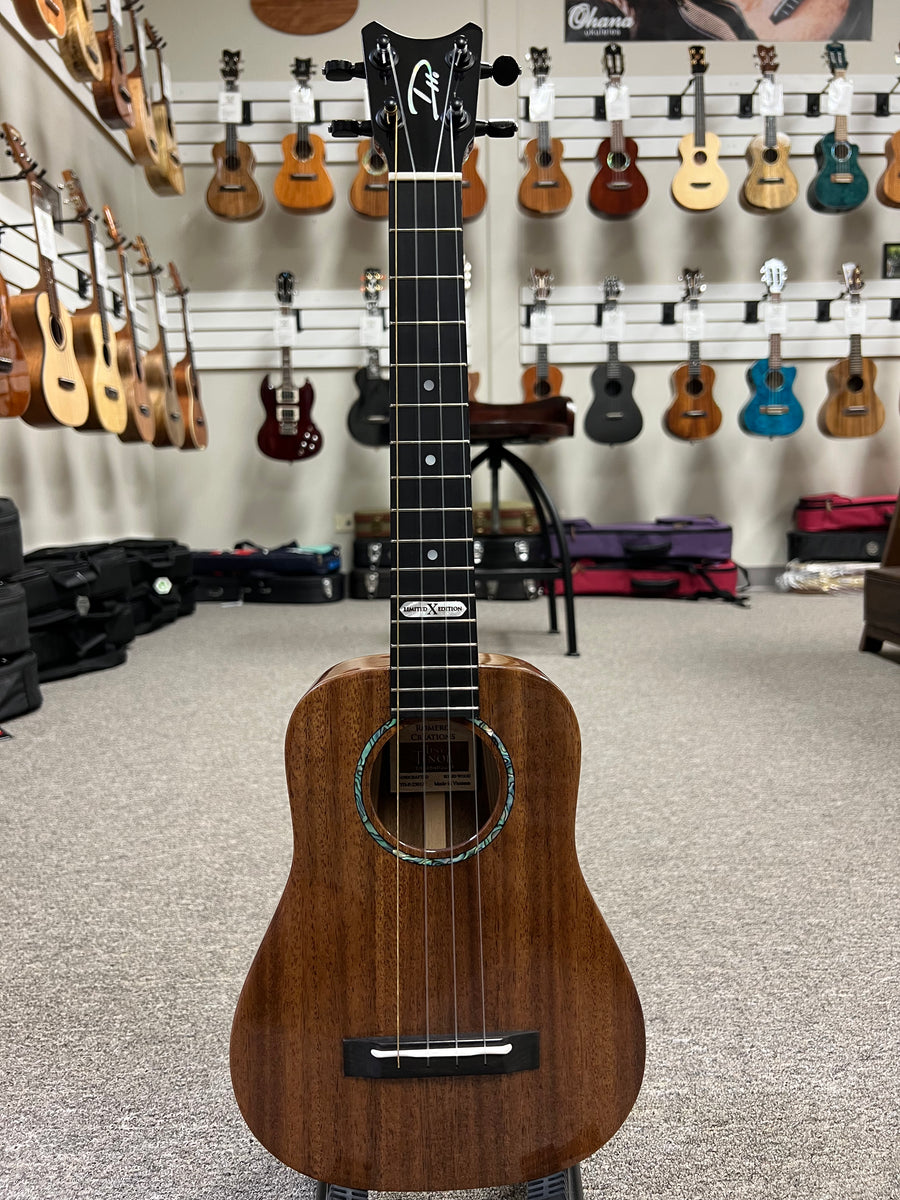 Romero Creations Solid Phoenix Wood Dreadnought Tiny Tenor Ukulele w/Case  #3 - Daniel Ho - Limited Edition