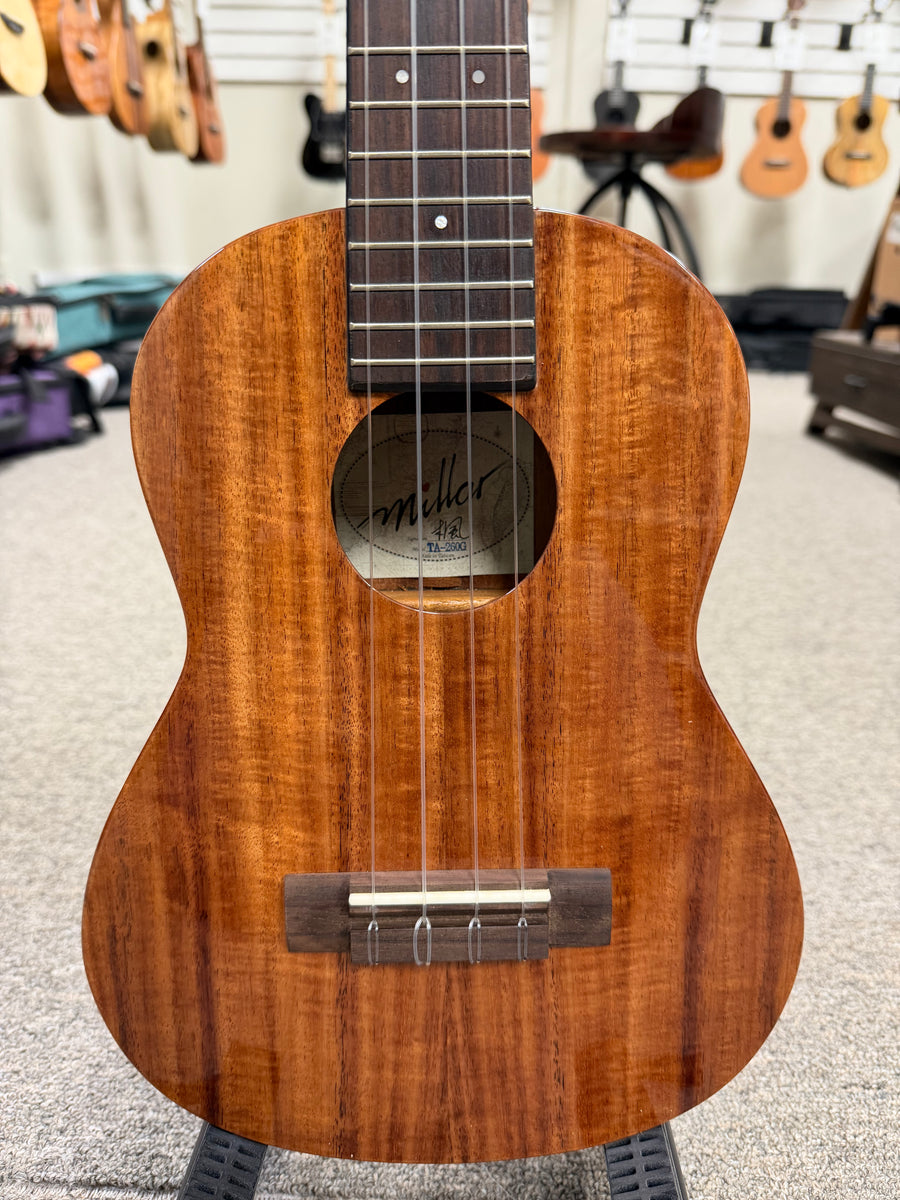 Millar TA-260G Solid Acacia Tenor Ukulele