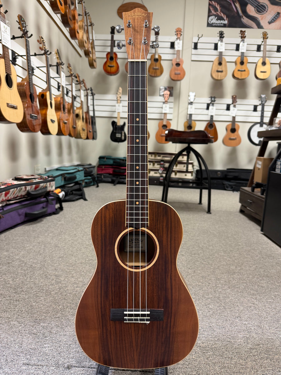 Lanikai ACST-B Acacia Baritone Ukulele w/Case - Solid Top