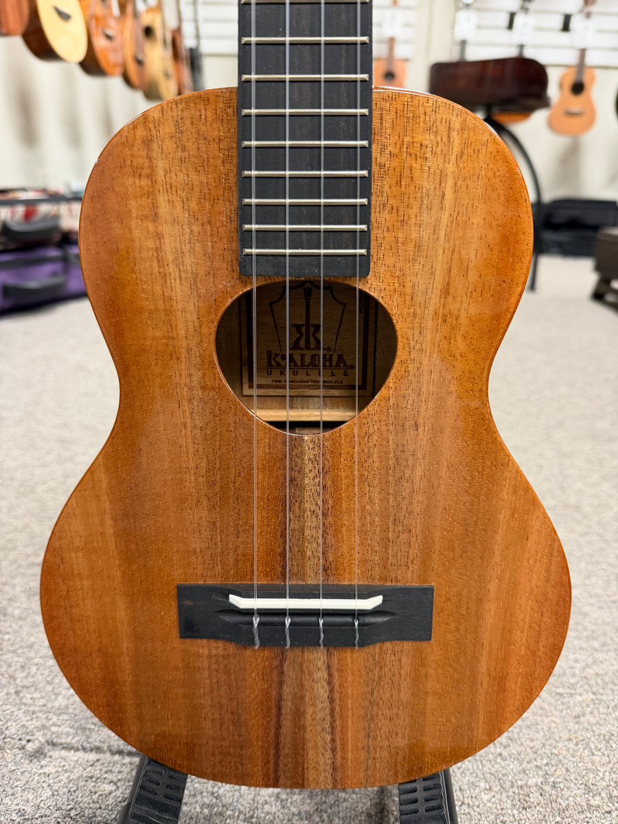 KoAloha KTM-00 Solid Koa Tenor Ukulele w/Case #2 - Made In Hawaii