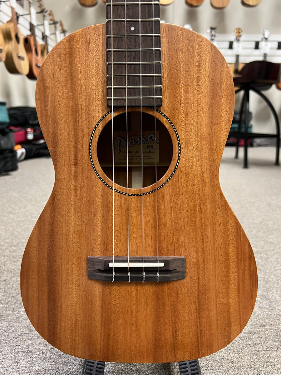 PONO MB Solid Mahogany Baritone Ukulele