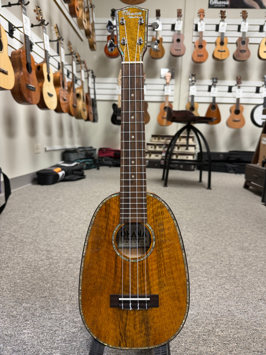 OHANA PKC-220G Solid Mango Pineapple Concert Ukulele