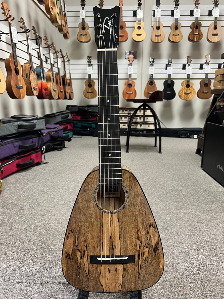 Romero Creations Daniel Ho 6 String Spalted Mango Nylon Guitar w
