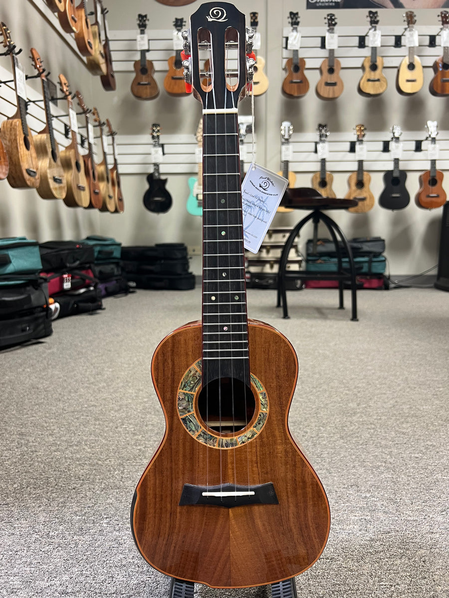 SNAIL S-60C Solid Acacia Concert Ukulele w/Case #2 - Comfort Armrest