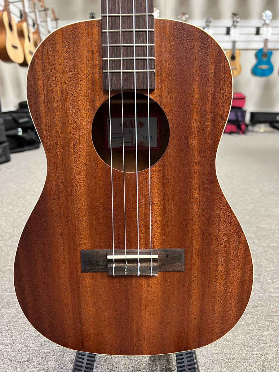 KALA KA B Mahogany Baritone Ukulele Aloha City Ukes