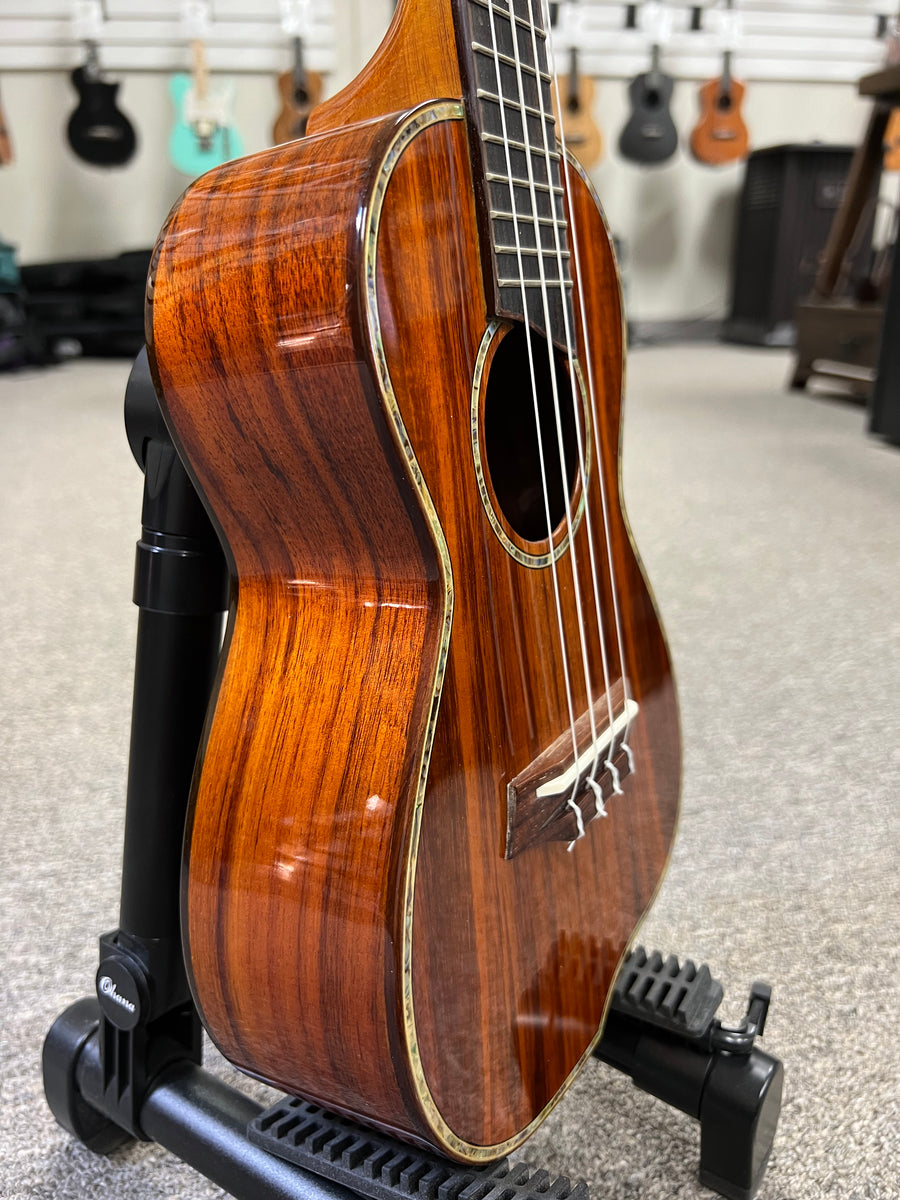 KALA KA-PX-MACA-T Premier Exotic Macawood Tenor Ukulele - Aloha