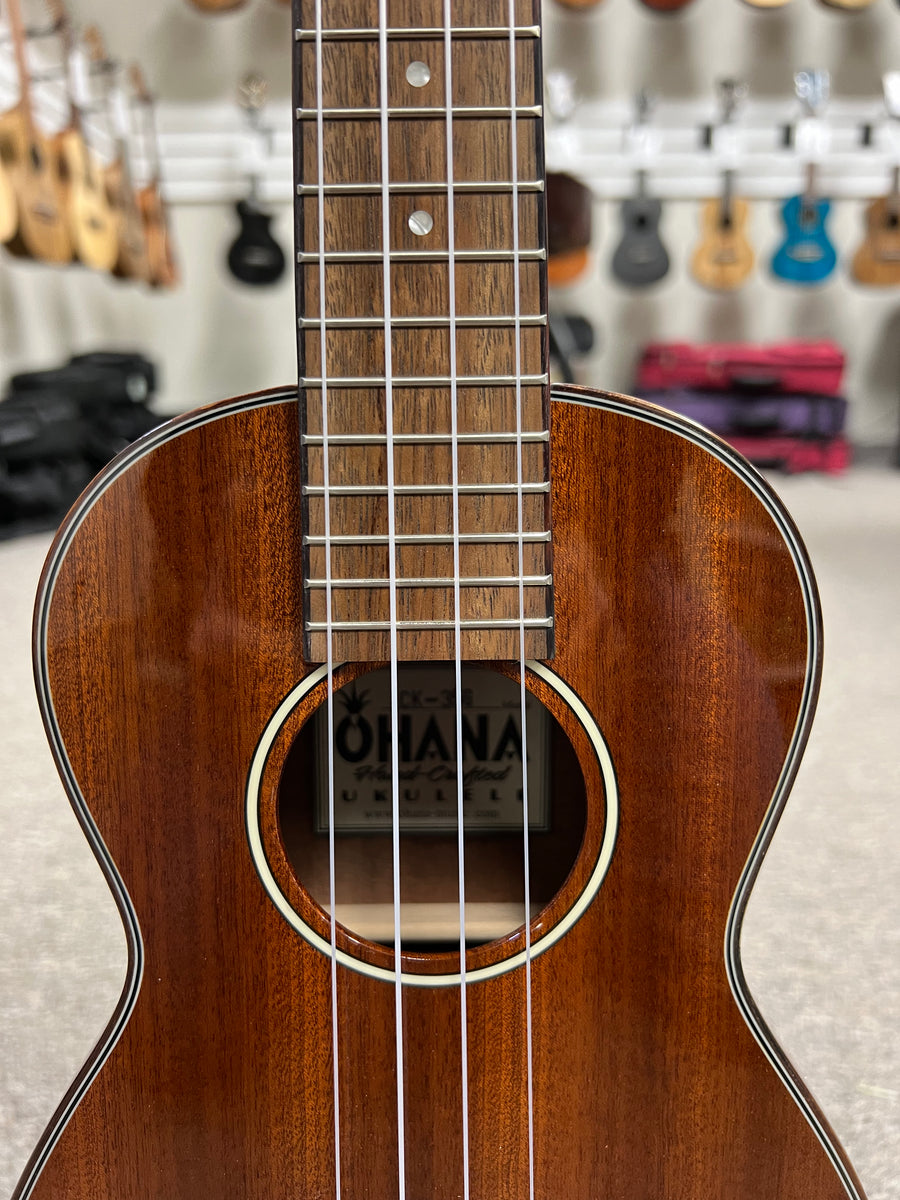 Ohana CK-35G Solid Mahogany Concert Ukulele - Aloha City Ukes