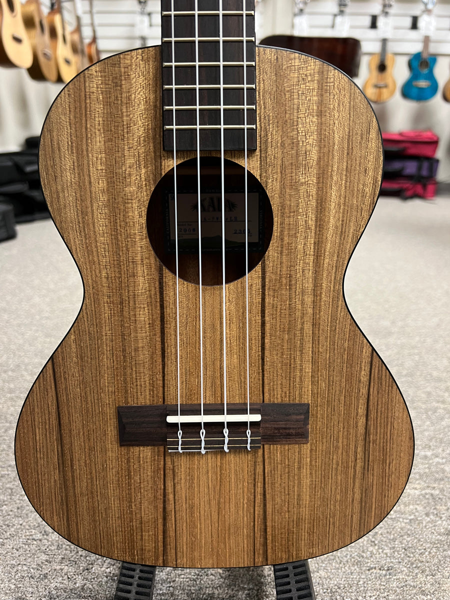 KALA KA-PWT-LH Pacific Walnut Left Handed Tenor Ukulele - Lefty