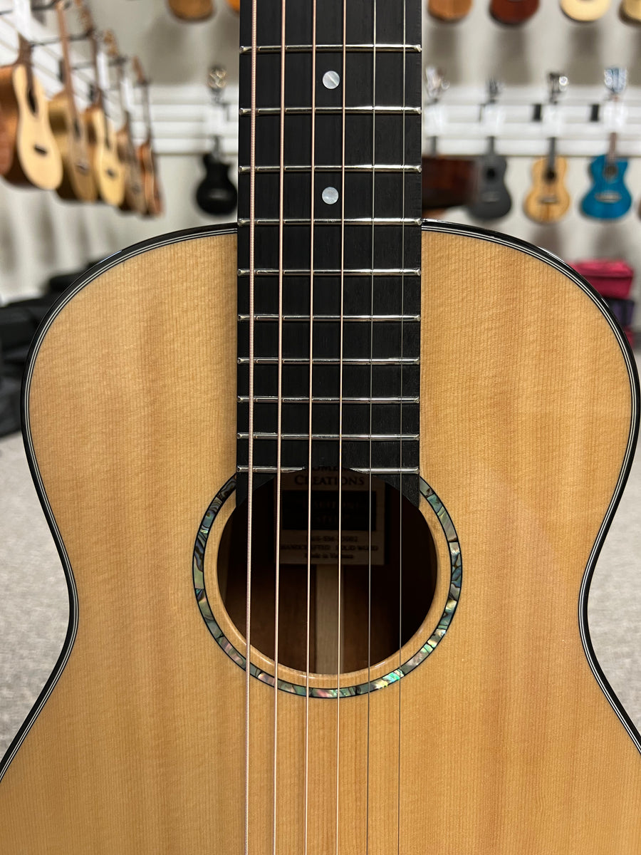 Romero Creations 6 String Steel Baritone Ukulele/Guitar/Guilele B6SSM