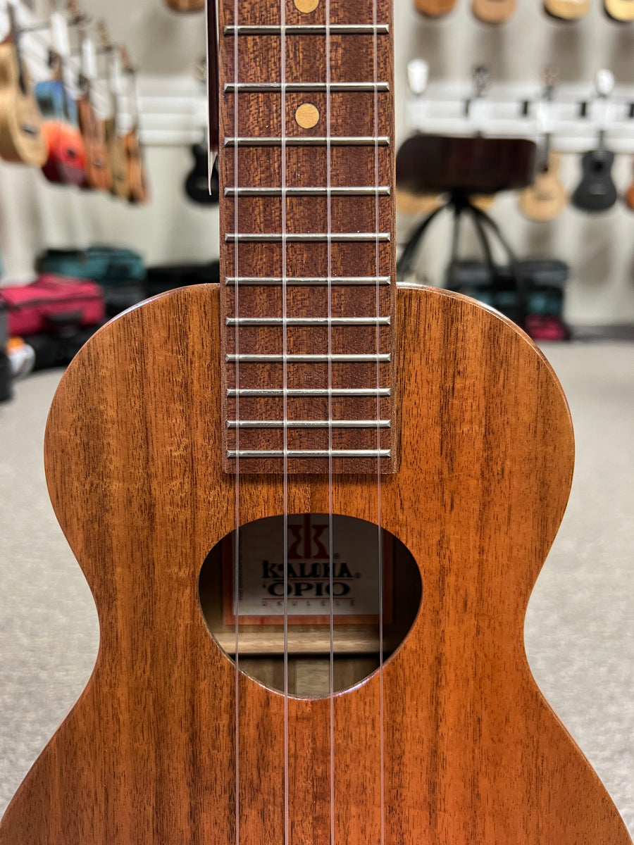 KoAloha KCO-02 Solid Acacia Concert Long Neck Ukulele w/Case #1 - Opio  Ukulele