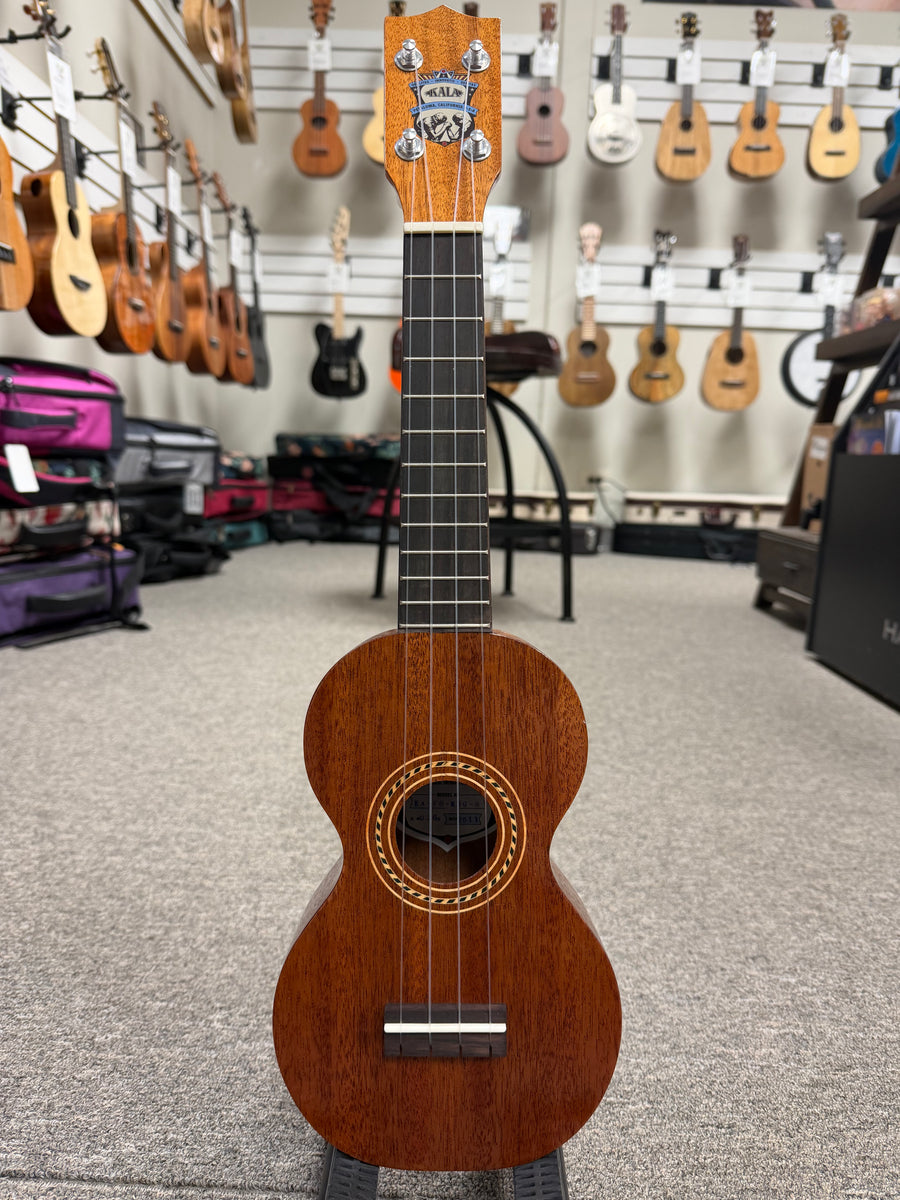 KALA KA-F8-MHG-S Pan Pacific Solid Mahogany Figure 8 Soprano