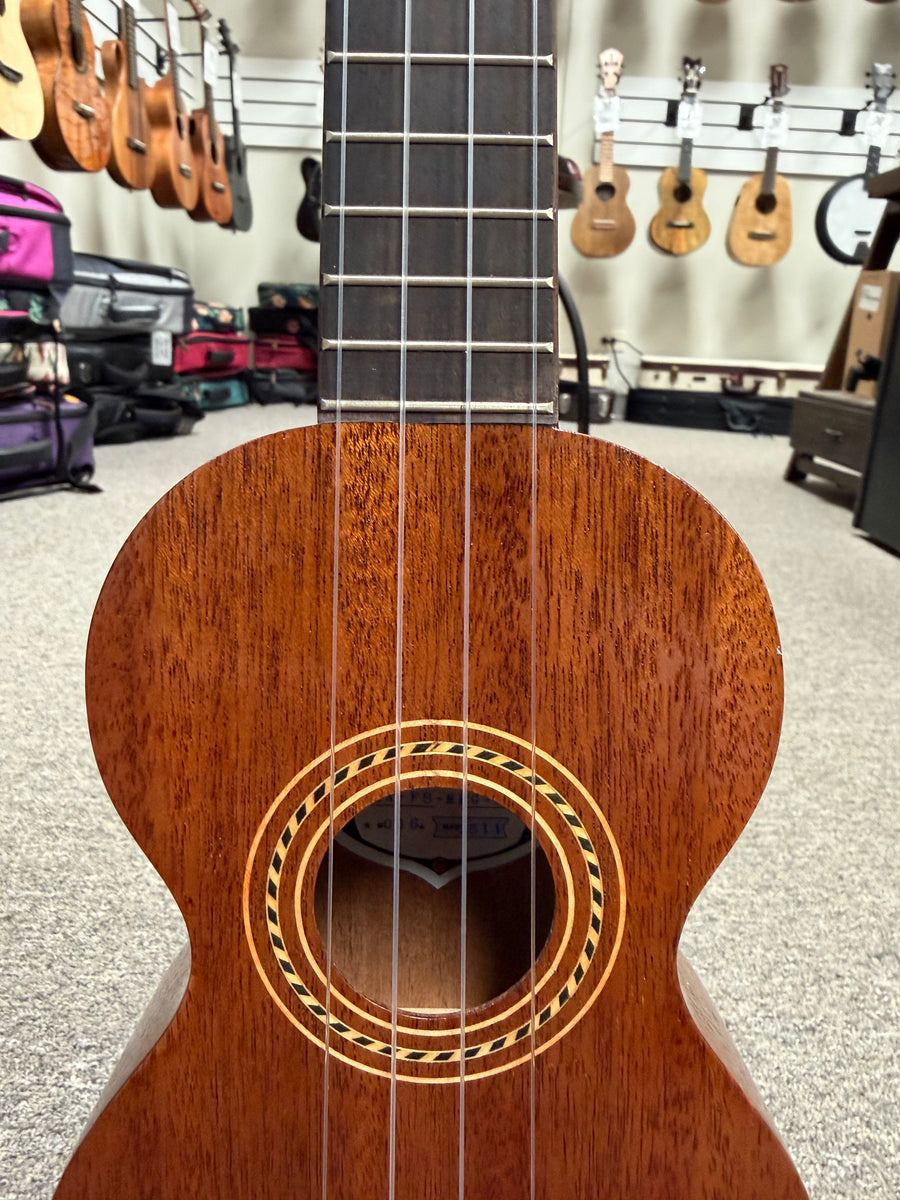 KALA KA-F8-MHG-S Pan Pacific Solid Mahogany Figure 8 Soprano