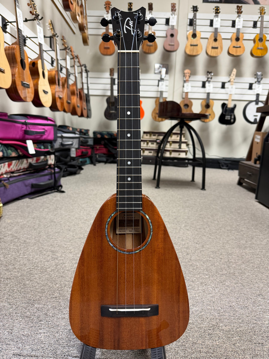 Romero Creations Solid Mahogany Tiny Tenor Ukulele w/Case - RC-TT-M