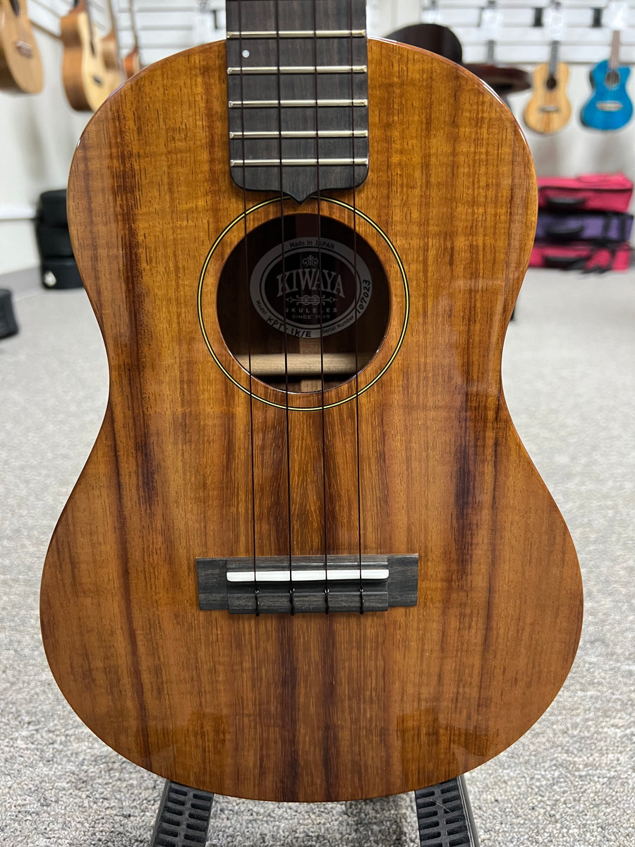 Kiwaya KPT-1K Solid Koa Tenor Ukulele - Aloha City Ukes