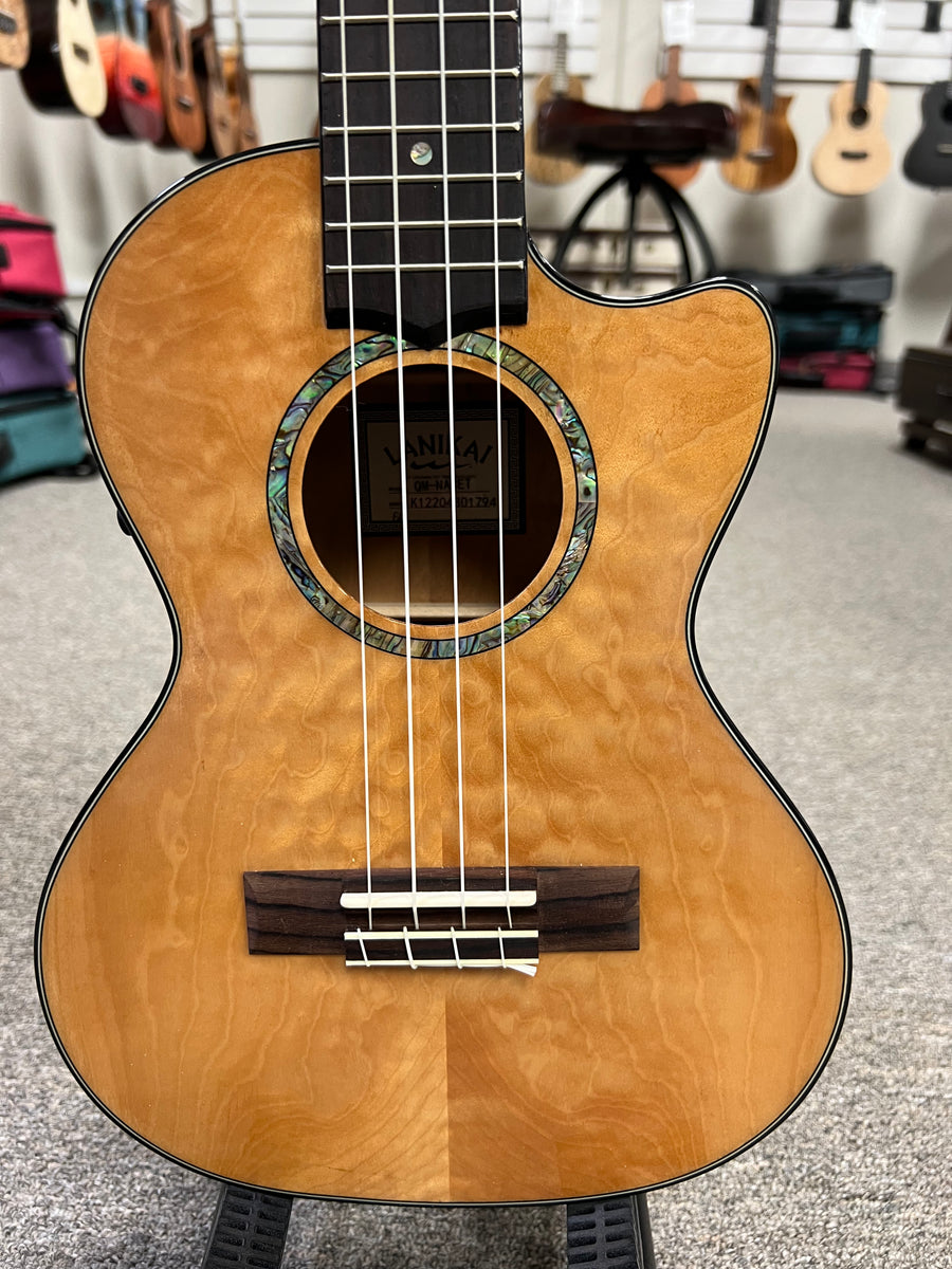 (ユーワン)MAGERIT LANIAKEA スペイン製 Lanikai SPPW-TX Solid Spruce/Pacific Walnut Tenor Ukulele w/Case