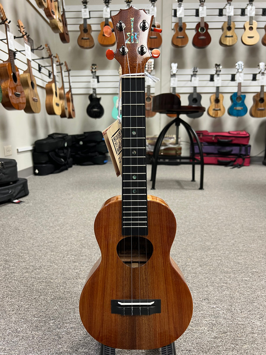 KoAloha KCM-00 Solid Koa Concert Ukulele w/Case #1 - Made in