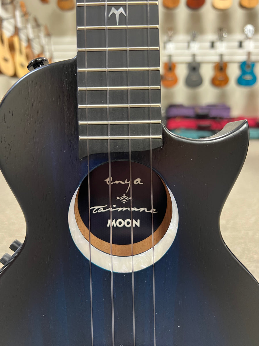 Enya Taimane Signature Moon Tenor Ukulele w/Case Acoustic Plus EUT