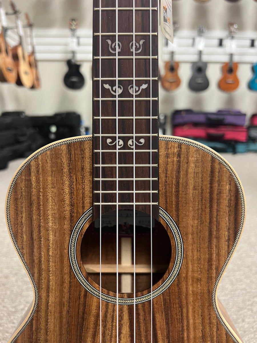 KALA KA-SA-T Tenor Ukulele - Solid Acacia Body - Aloha City Ukes