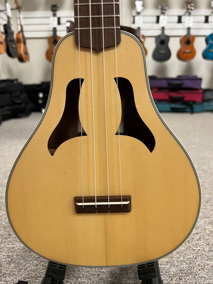 OHANA VK-70 Solid Spruce/Mahogany Soprano Ukulele - Vintage Vita