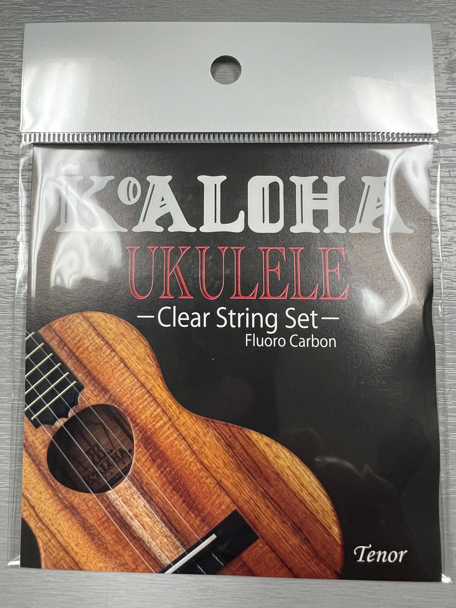 grim klistermærke reservedele KoAloha Fluorocarbon Low G Strings - Tenor - Aloha City Ukes
