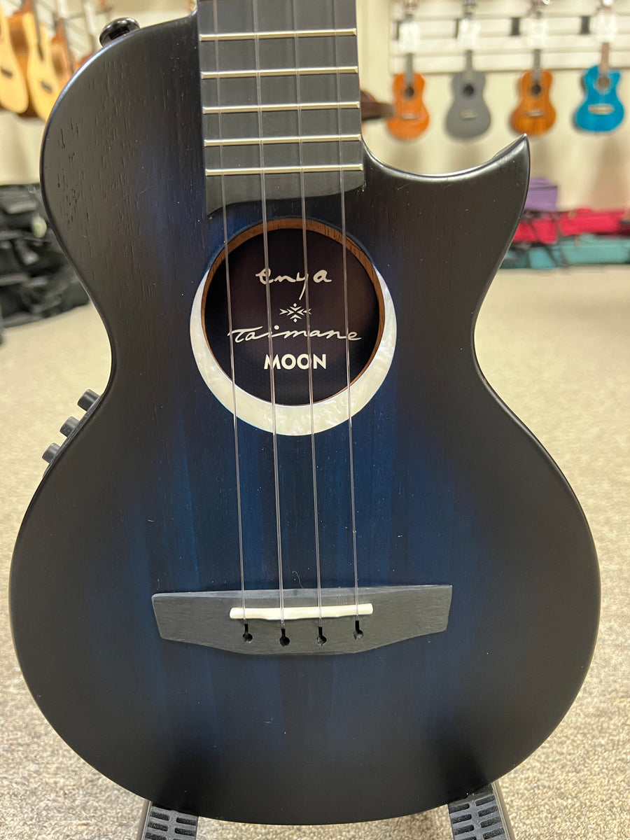 Enya Taimane Signature Moon Tenor Ukulele w/Case Acoustic Plus EUT