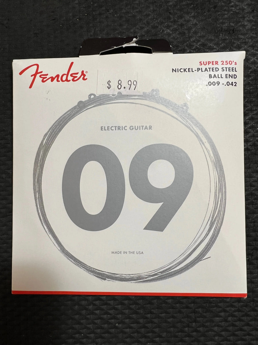 Fender 9 store gauge strings