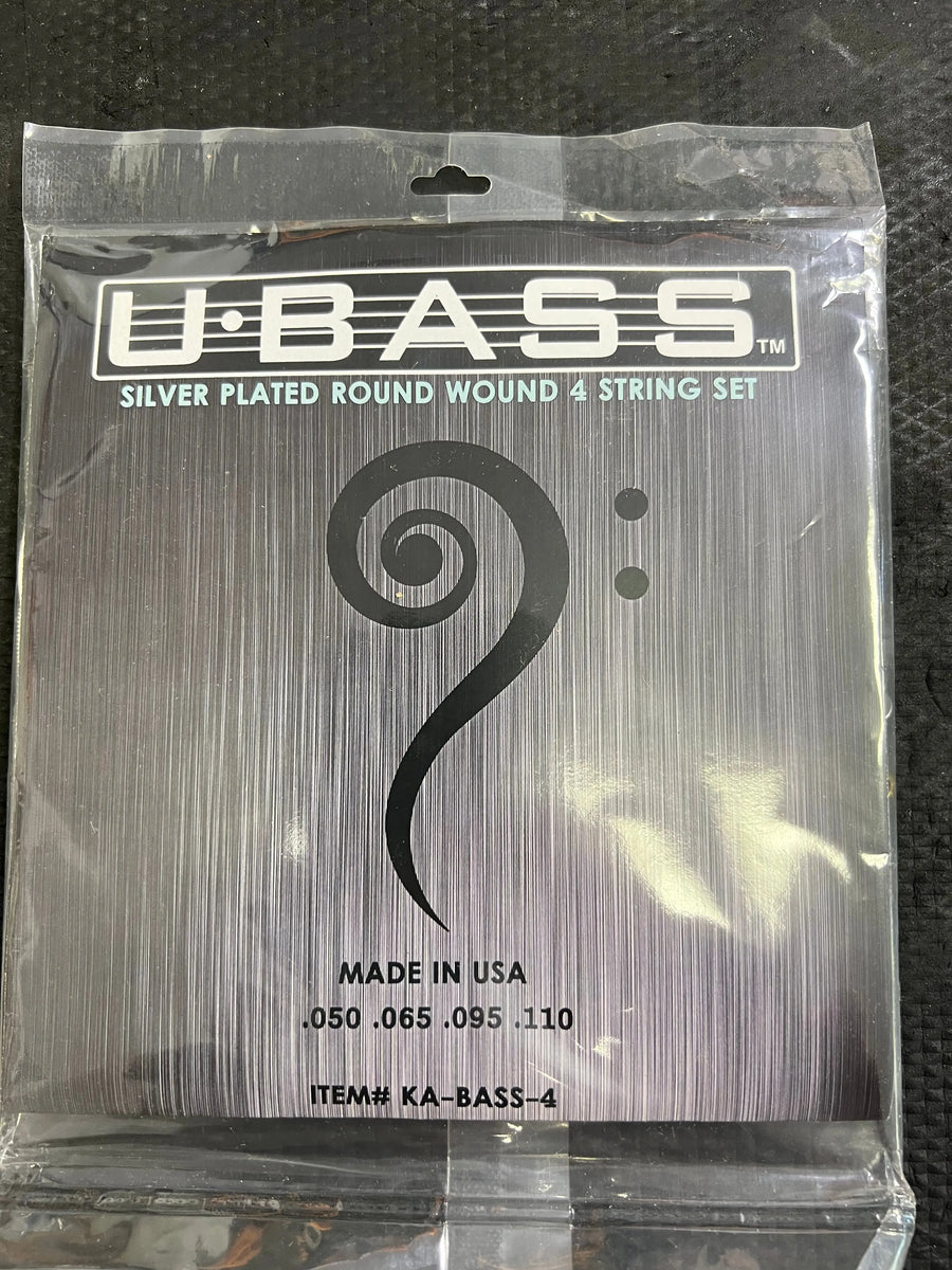Kala UBass Metal Silver Plate Round Wound Strings 4 Strings KA