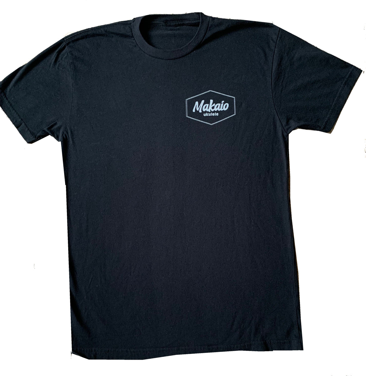 Makaio Ukulele T-Shirt - Black Super Soft - Unisex