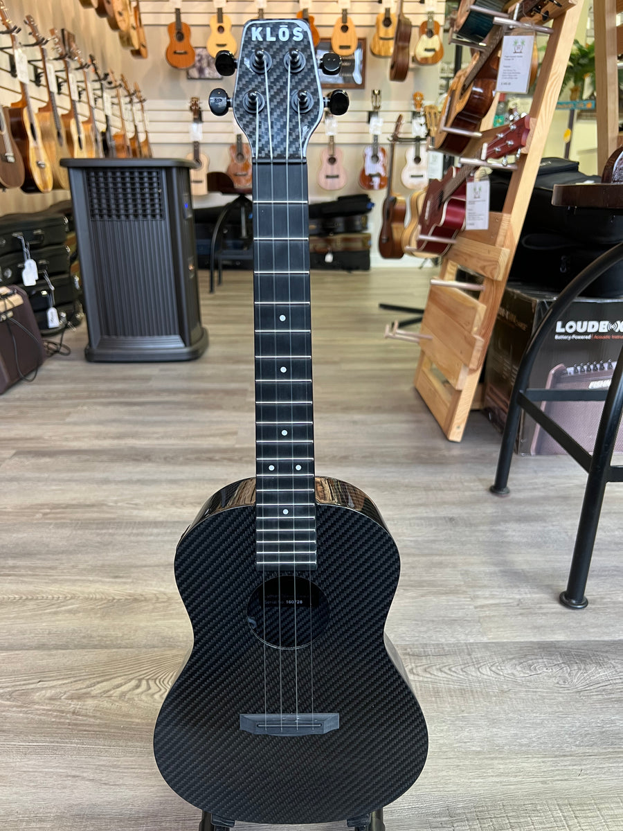 CASCHA HH 2258 Carbon Fibre Ukulele Set Black Akustické Ukulele - 7