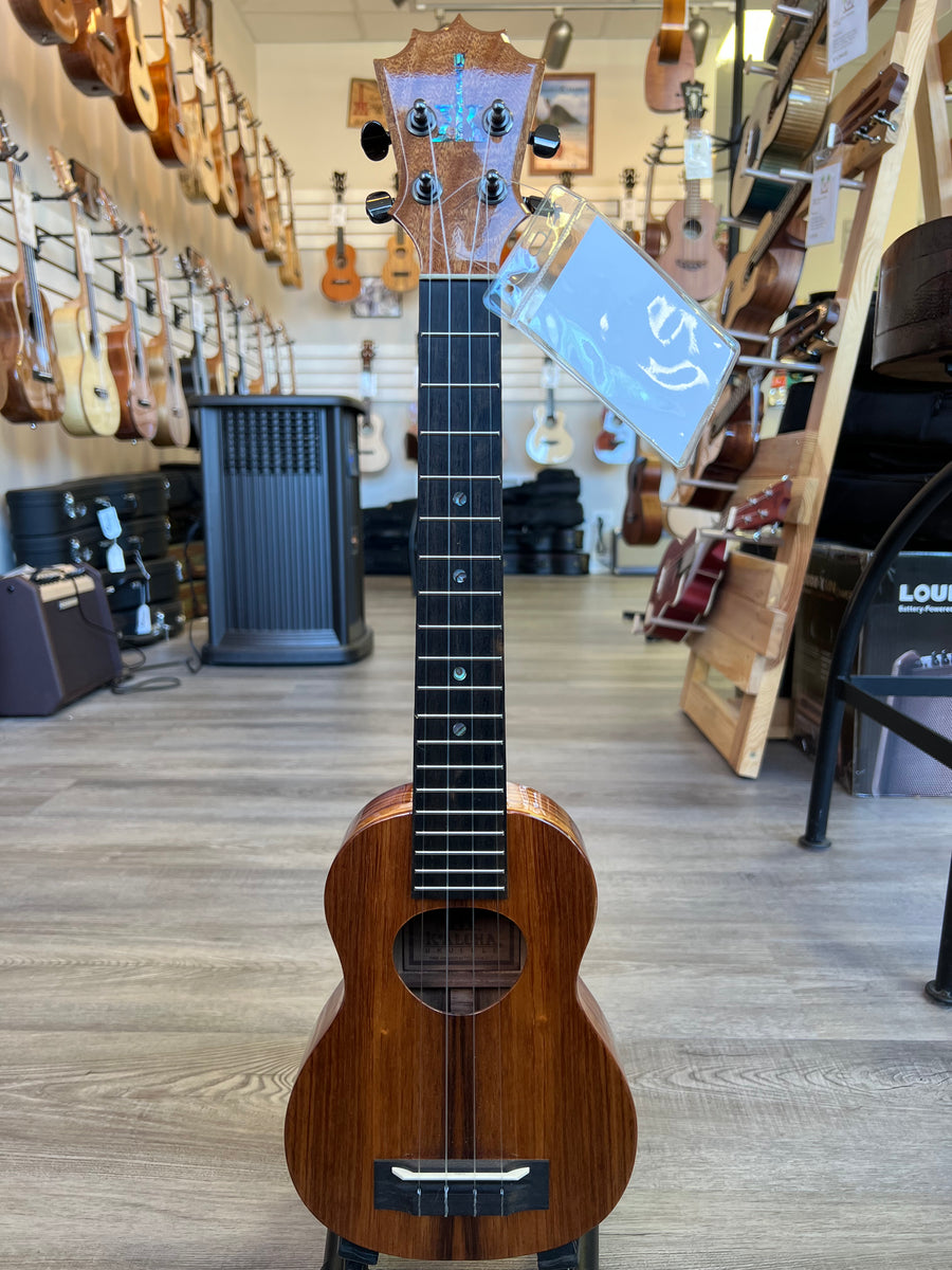 KoAloha KSM-T2 Solid Koa Soprano /Tenor Neck - Made in Hawaii