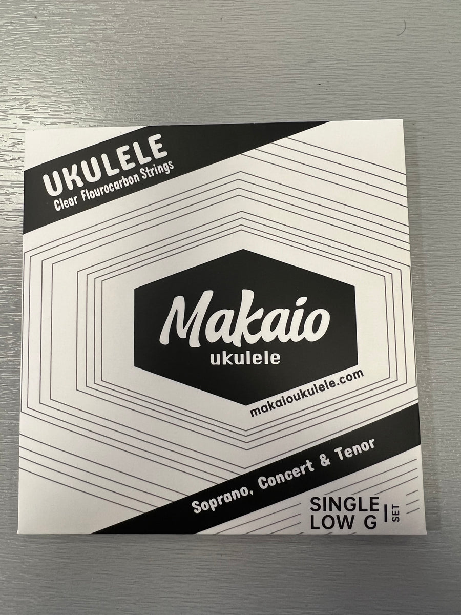 Makaio Ukulele Single Low G String for Soprano, Concert, Tenor Aloha