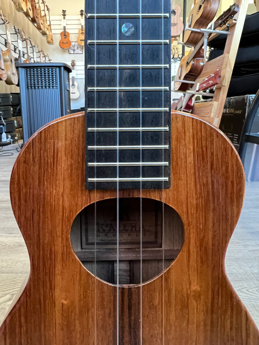 KoAloha KSM-T2 Solid Koa Soprano /Tenor Neck - Made in Hawaii