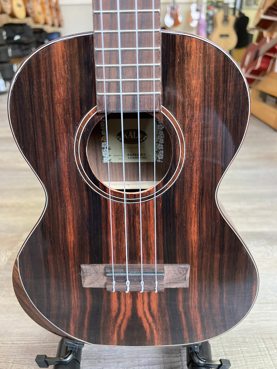 KALA KA-PX-EBY-T Premier Exotic Ebony Tenor Ukulele