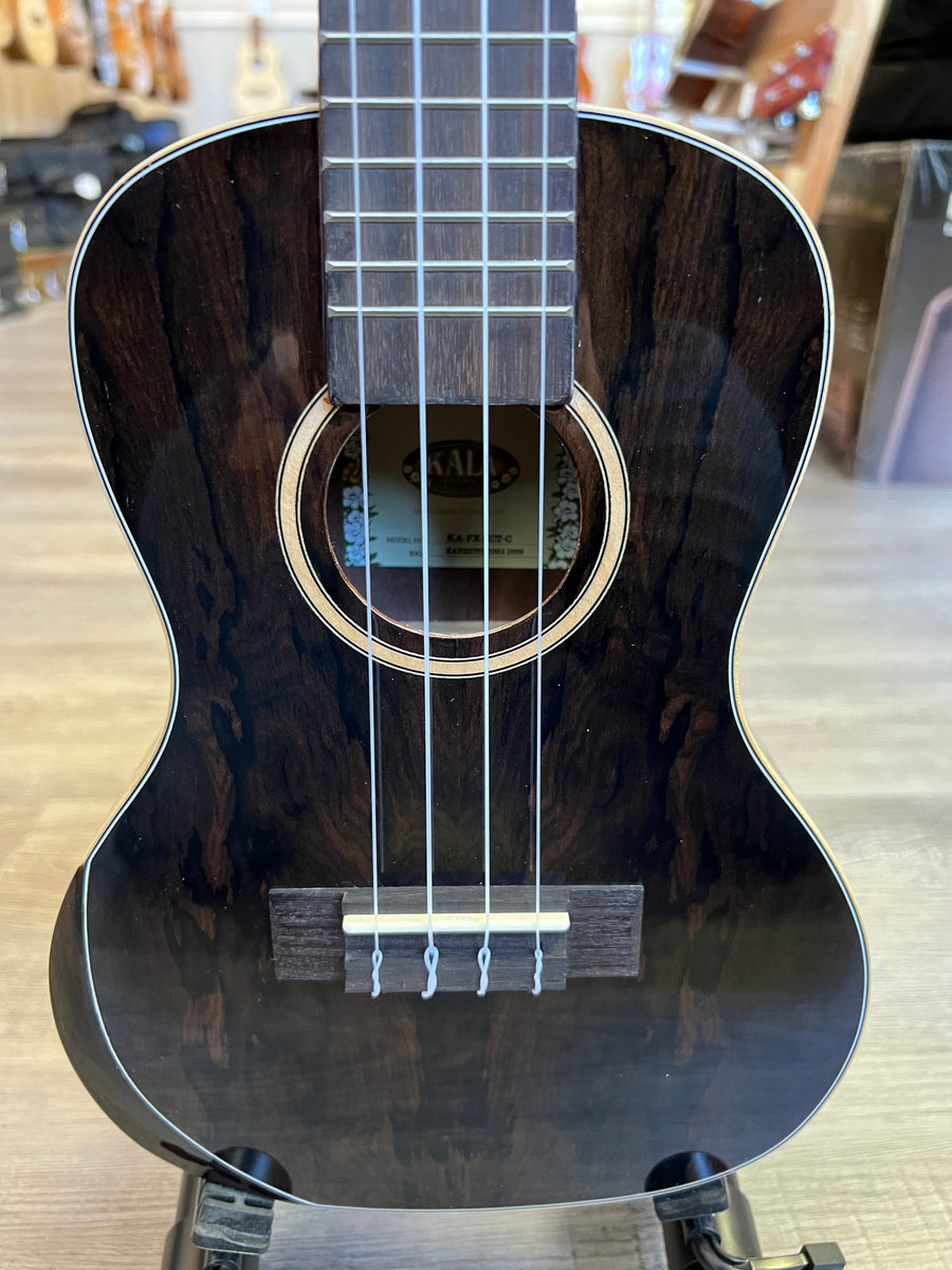 KALA KA-PX-ZCT-C Premier Exotic Ziricote Concert Ukulele - Gloss -  KA-PX-ZCT-C