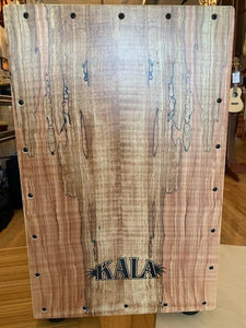 KALA Spalted Maple Cajon - Spalted Maple - Percussion Cajon - Aloha City Ukes