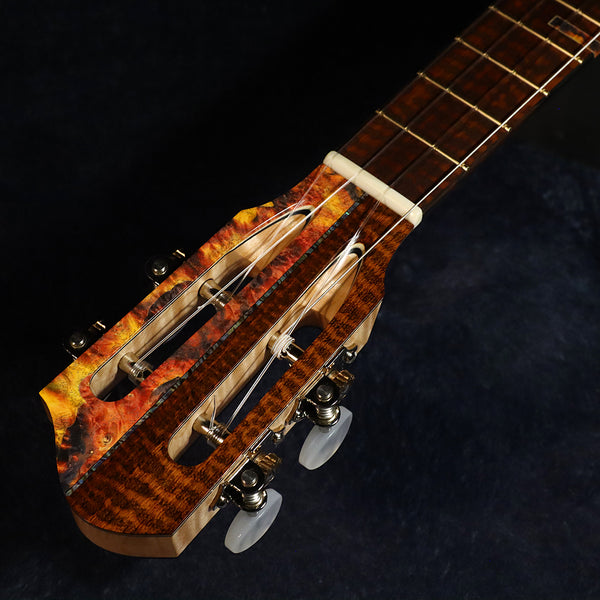 Joji Yoshida Solid Spruce/Brazillian Rosewood Custom Tenor Ukulele w/Case