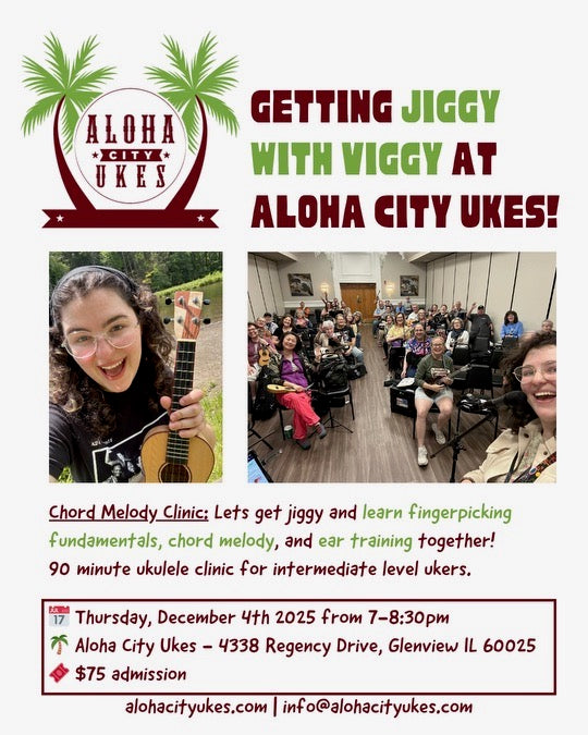 Fingerstyle/ Chord Melody Clinic - Getting Jiggy with Viggy