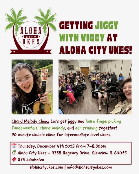 Fingerstyle/ Chord Melody Clinic - Getting Jiggy with Viggy